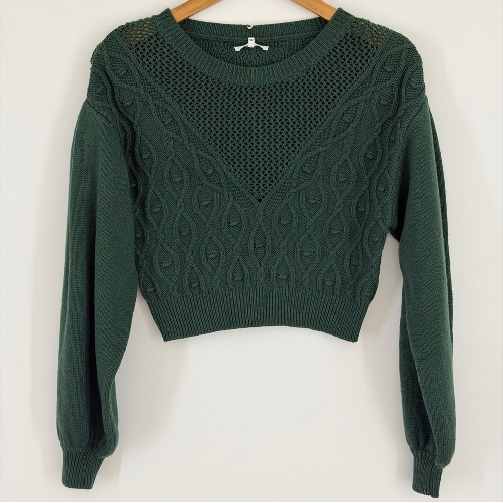 Tularosa Davina Sweater Forest Green Size XXS